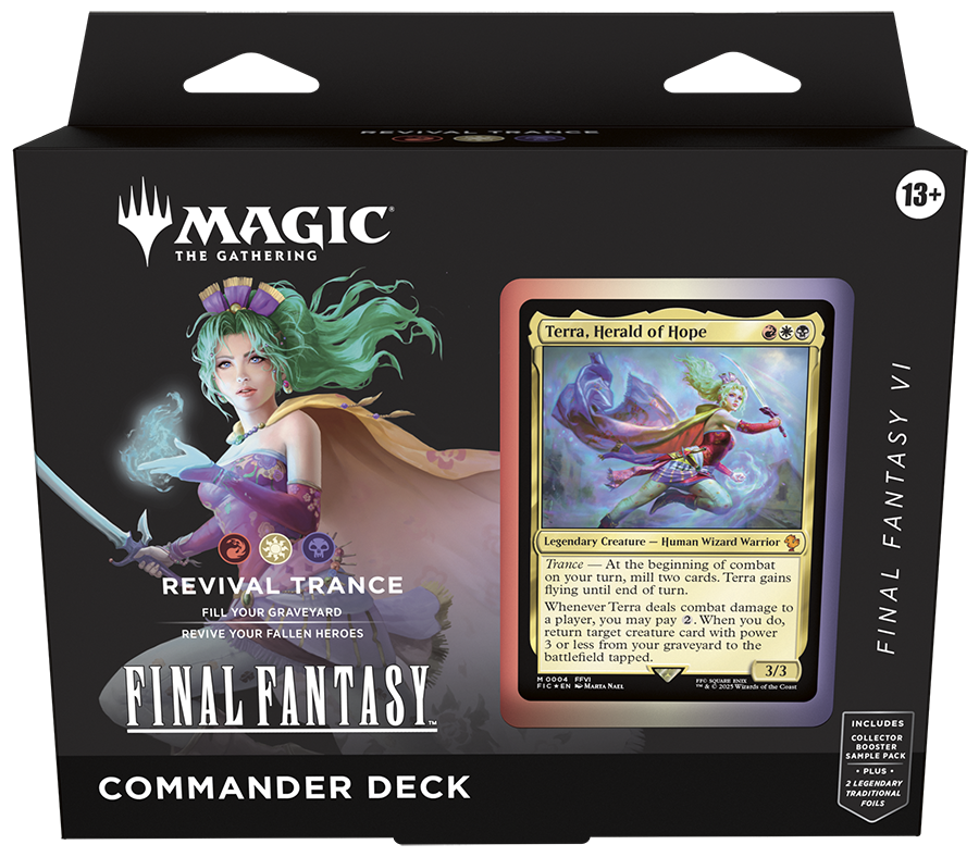 FINAL FANTASY Commander Deck - FINAL FANTASY VI Revival Trance