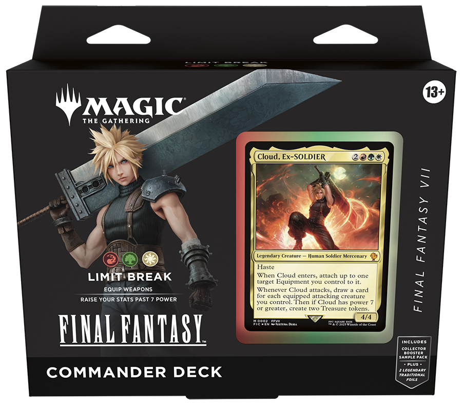 FINAL FANTASY Commander Deck - FINAL FANTASY VII Limit Break