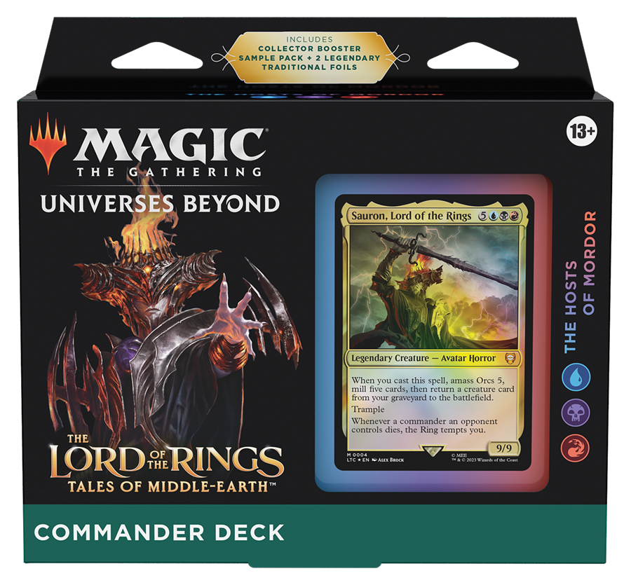 The Lord of the Rings: Tales of Middle-earth Commander Deck - The Hosts of Mordor