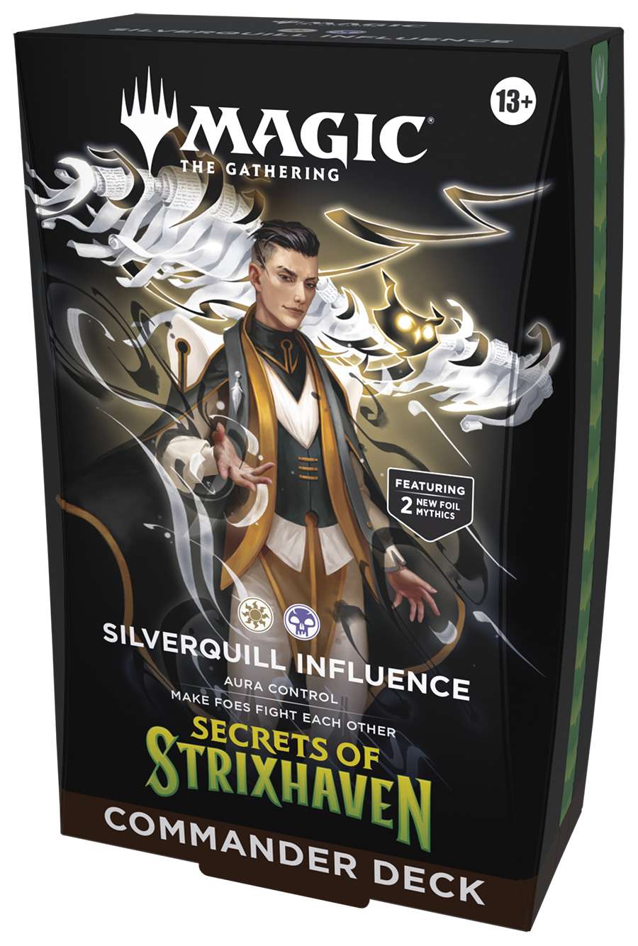 Secrets of Strixhaven Commander Deck - Silverquill Influence