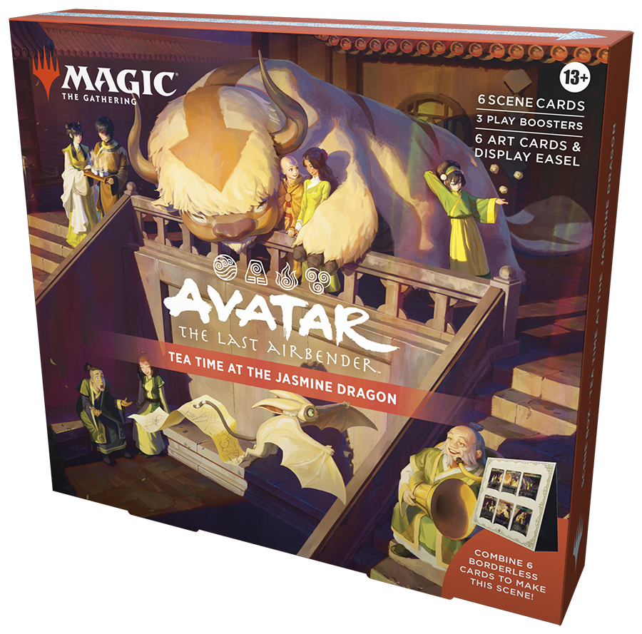 Avatar: The Last Airbender Scene Box - Tea Time at the Jasmine Dragon