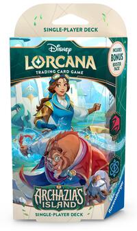 Disney's Lorcana: Archavia's Island Starter Deck Ruby & Sapphire