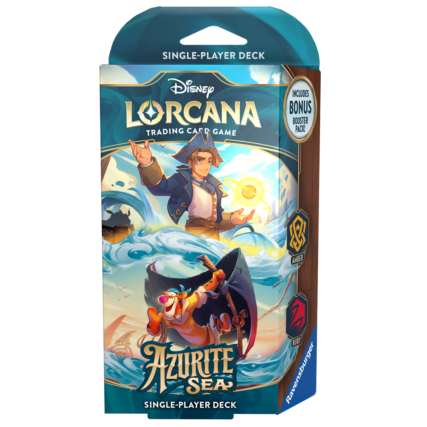 Disney's Lorcana: Azurite Sea Starter Deck Amber & Ruby