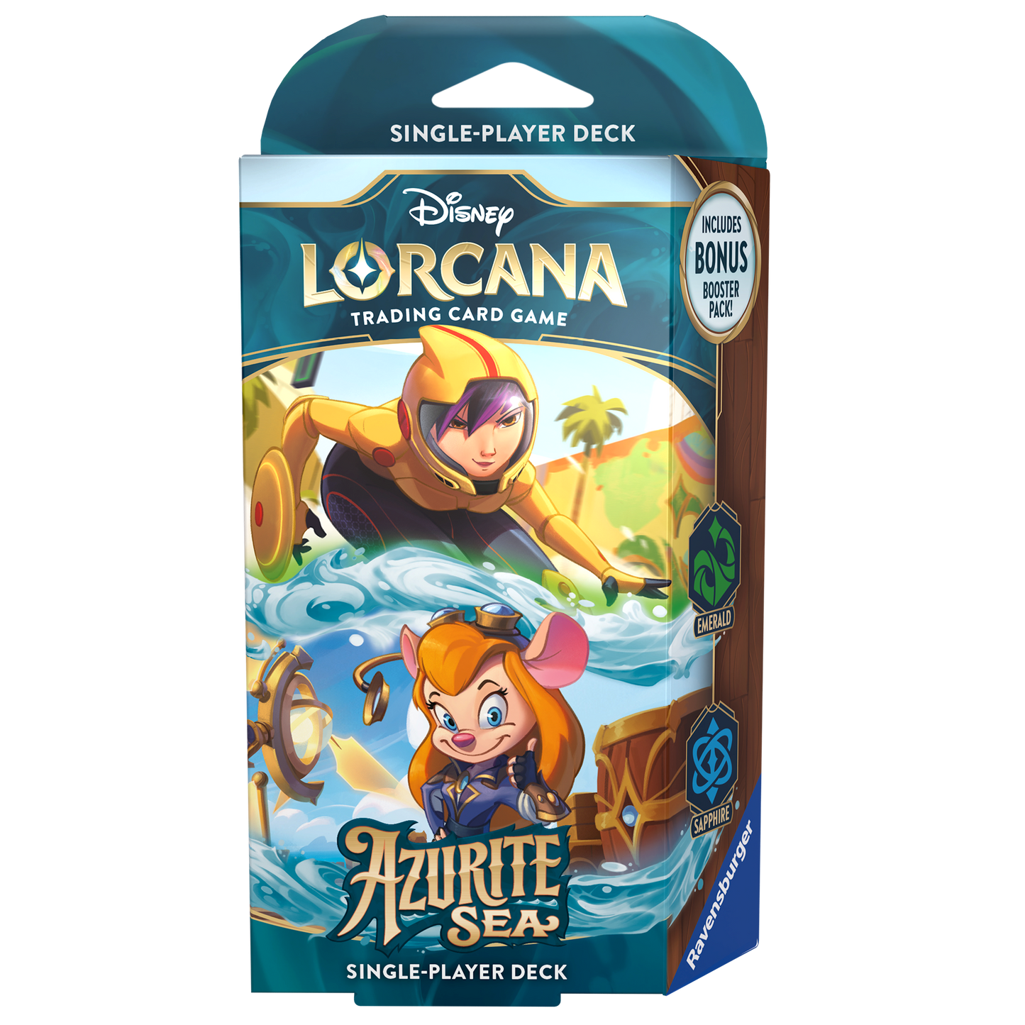 Disney's Lorcana: Azurite Sea Starter Deck Emerald & Sapphire