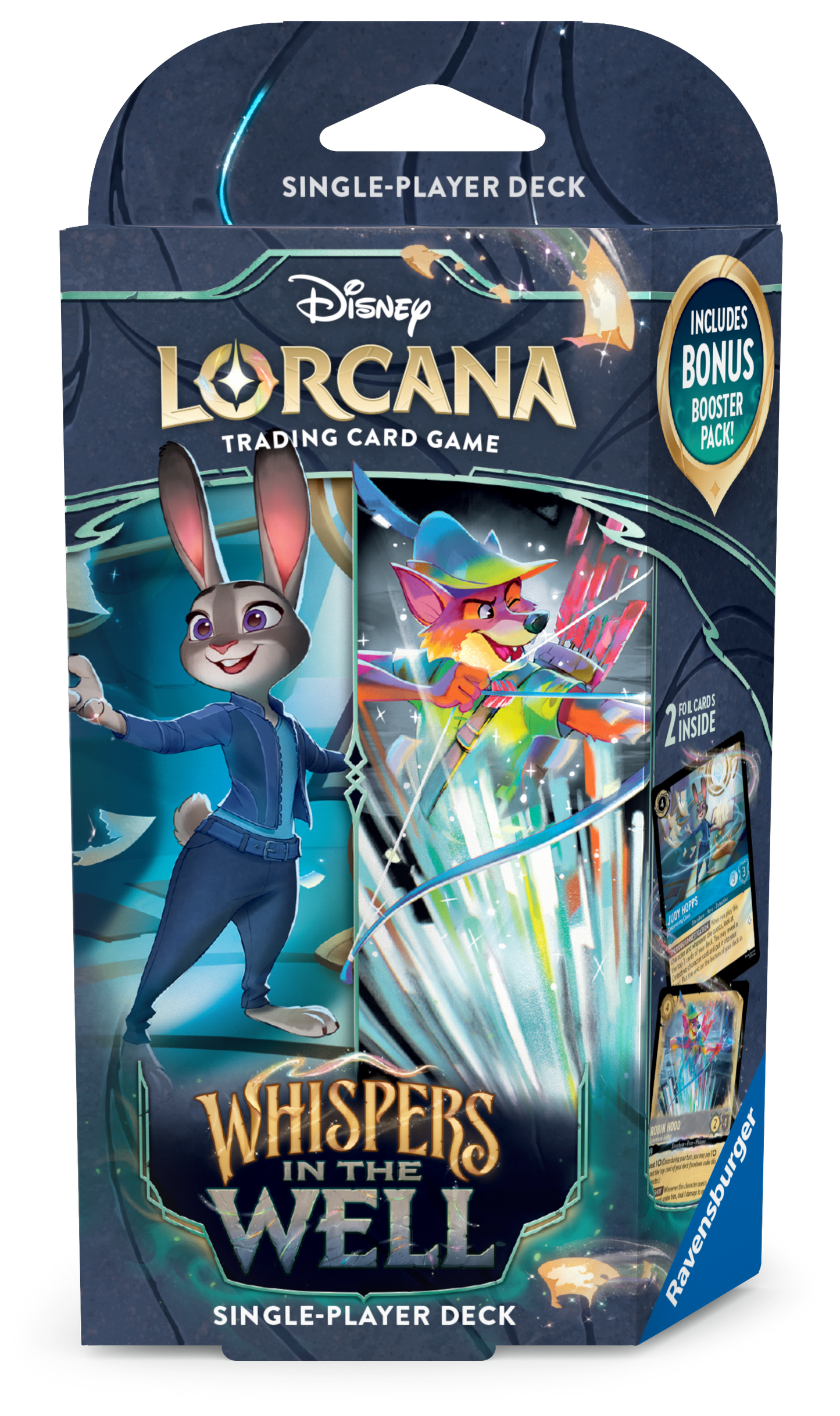 Disney's Lorcana: Whispers in the Well Starter Deck Sapphire & Steel