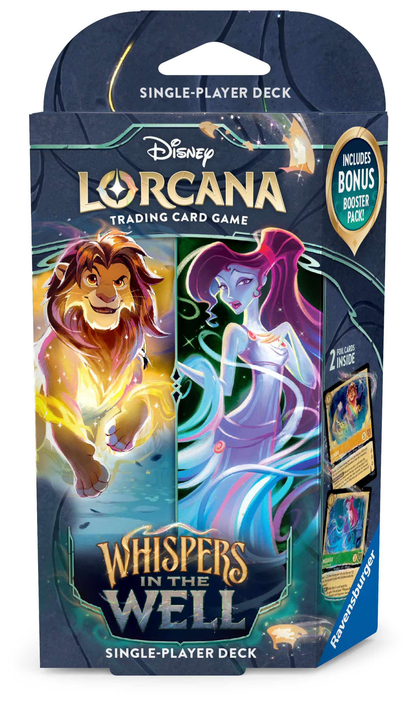 Disney's Lorcana: Whispers in the Well Starter Deck Amber & Emerald