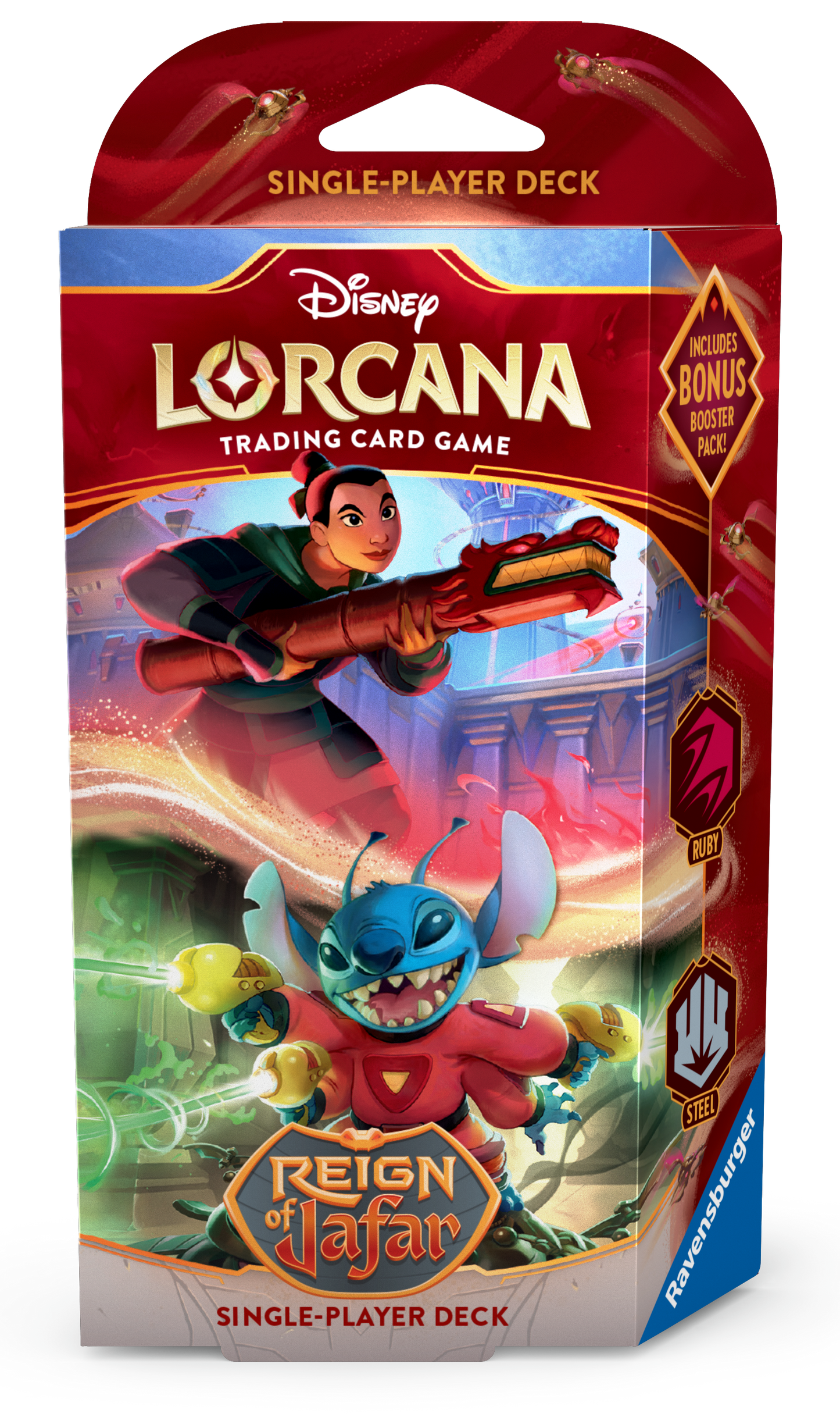 Disney's Lorcana: Reign of Jafar Starter Deck Ruby and Steel