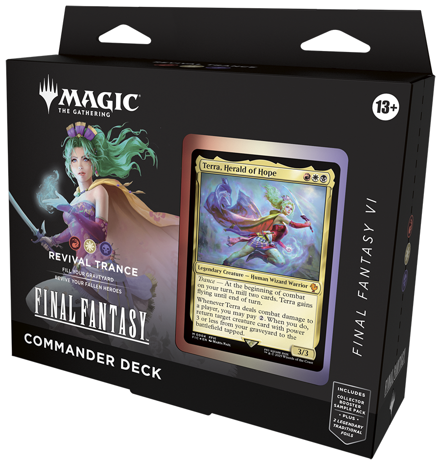FINAL FANTASY Commander Deck - FINAL FANTASY VI Revival Trance