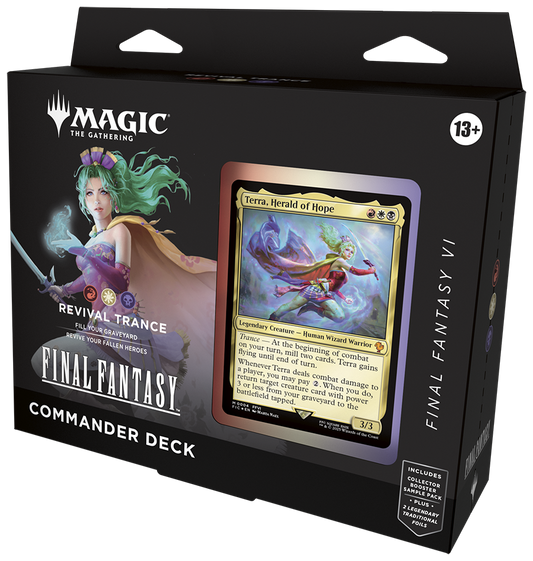 FINAL FANTASY Commander Deck - FINAL FANTASY VI Revival Trance