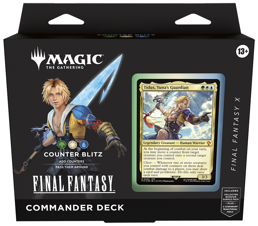 FINAL FANTASY Commander Deck - FINAL FANTASY X Counter Blitz