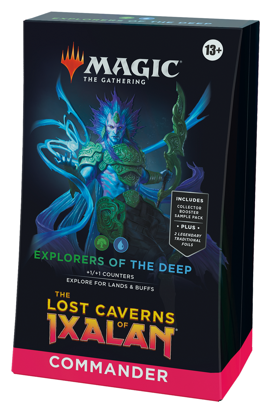 The Lost Caverns of Ixalan Commander Deck - Explorers of the Deep