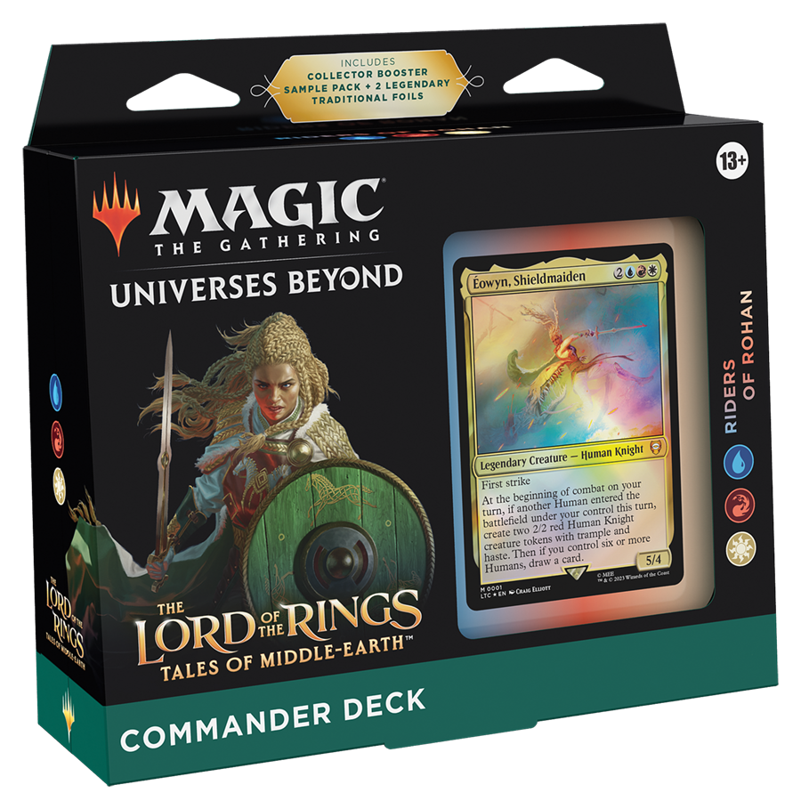 The Lord of the Rings: Tales of Middle-earth Commander Deck - Riders of Rohan