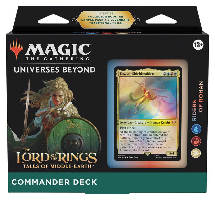 The Lord of the Rings: Tales of Middle-earth Commander Deck - Riders of Rohan