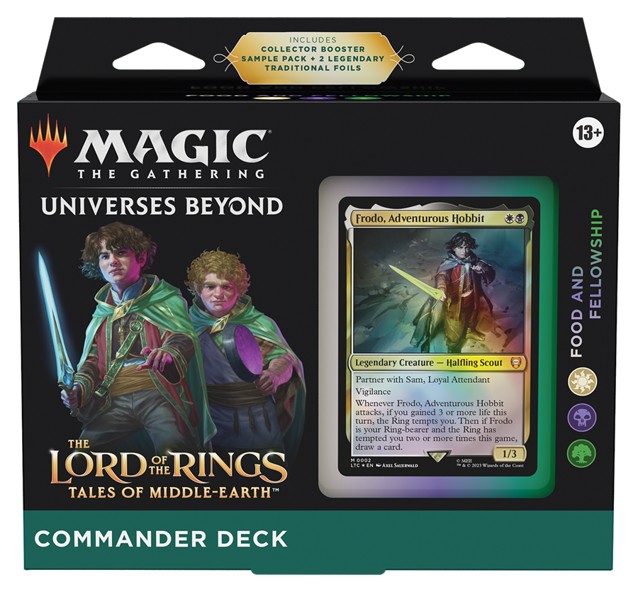 The Lord of the Rings: Tales of Middle-earth Commander Deck - Food and Fellowship