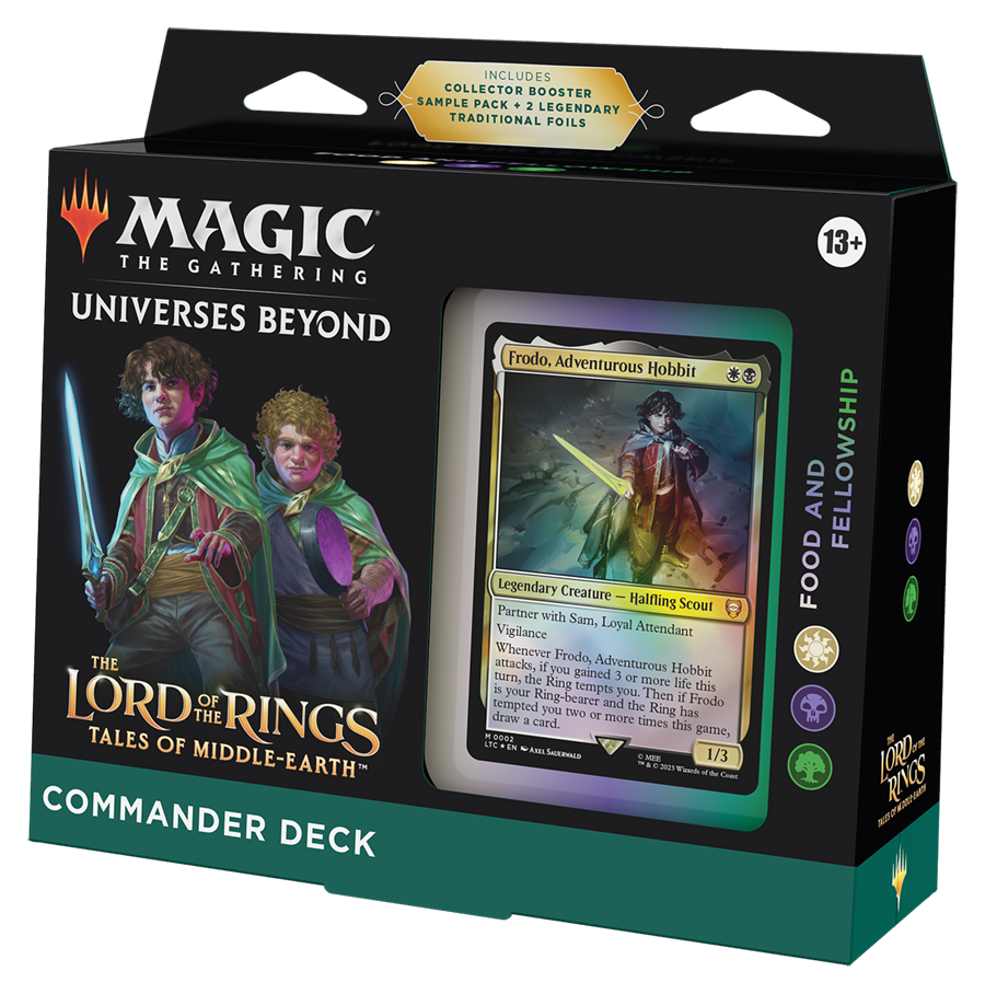 The Lord of the Rings: Tales of Middle-earth Commander Deck - Food and Fellowship