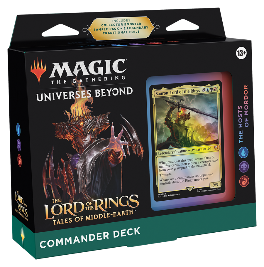 The Lord of the Rings: Tales of Middle-earth Commander Deck - The Hosts of Mordor
