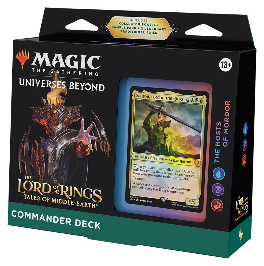 The Lord of the Rings: Tales of Middle-earth Commander Deck - The Hosts of Mordor