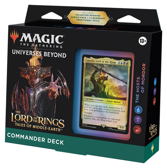 The Lord of the Rings: Tales of Middle-earth Commander Deck - The Hosts of Mordor