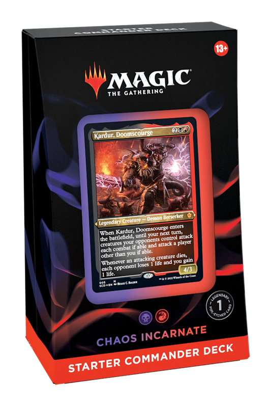 Starter Commander Deck - Chaos Incarnate