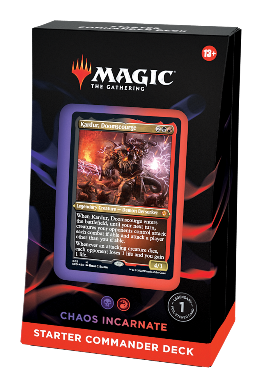 Starter Commander Deck - Chaos Incarnate