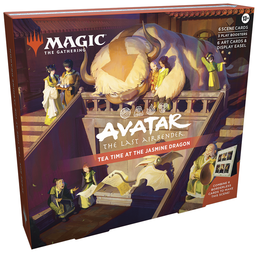 Avatar: The Last Airbender Scene Box - Tea Time at the Jasmine Dragon