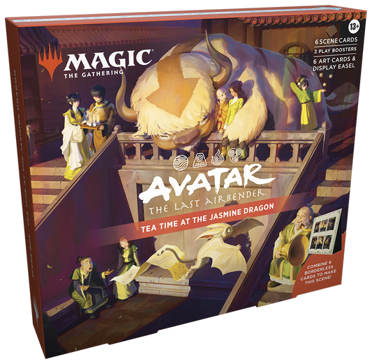 Avatar: The Last Airbender Scene Box - Tea Time at the Jasmine Dragon