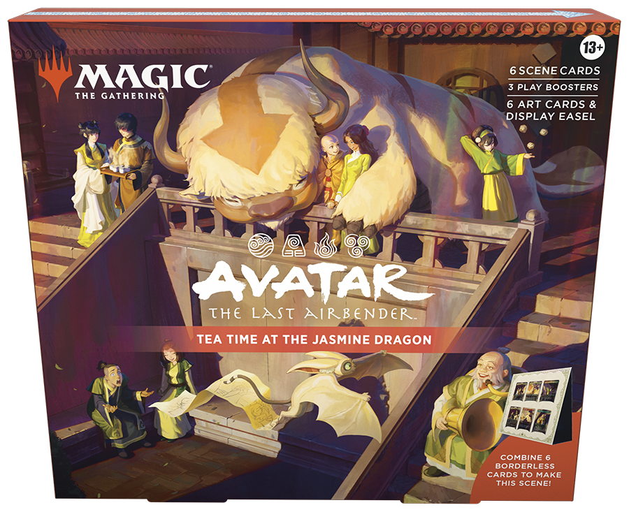 Avatar: The Last Airbender Scene Box - Tea Time at the Jasmine Dragon